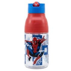 Stor Plastenka z izvlečno slamico SPIDERMAN, 420ml, 74735