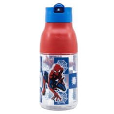 Stor Plastenka z izvlečno slamico SPIDERMAN, 420ml, 74735