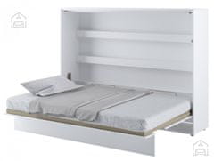 Trianova Postelja v omari Lenart - Bed Concept 04 - 140x200 cm - bela