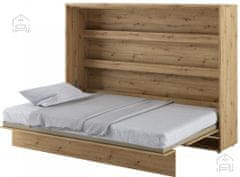 Trianova Postelja v omari Lenart - Bed Concept 04 - 140x200 cm - artisan hrast 