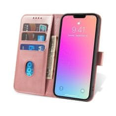 HURTEL Ohišje z zavihkom in denarnico za Xiaomi Redmi Note 12 Magnet Case pink