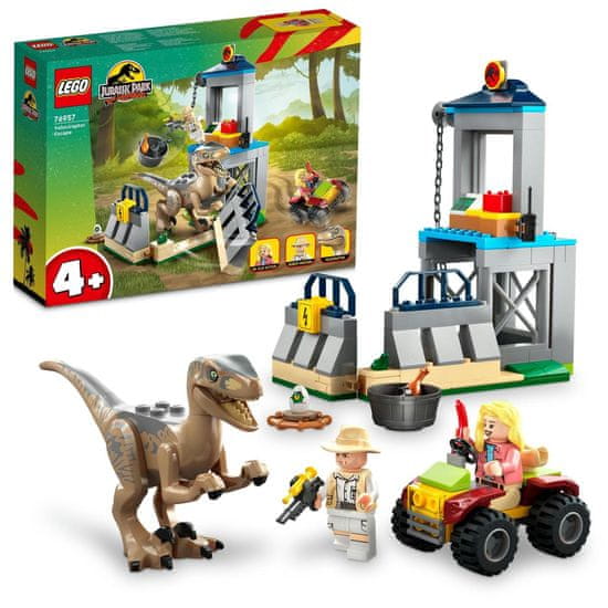 LEGO Jurassic World Velociraptor Escape igrača (76957)