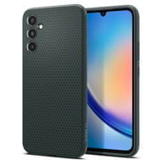 Spigen Liquid Air ovitek za Galaxy A34, temno zelen