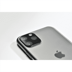 Hama Zaščitno steklo za kamero za Apple iPhone 11, črno