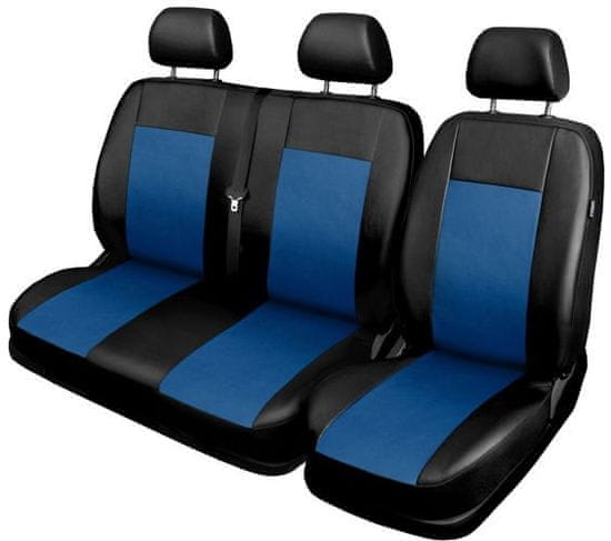 AUTO-DEKOR Avtoprevleke za sedeže COMFORT 2+1 BUS / VAN modra