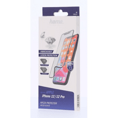 Hama Hiflex, zaščita zaslona za Apple iPhone 12/12 Pro, odporna proti razbitju, varnostni razred 13