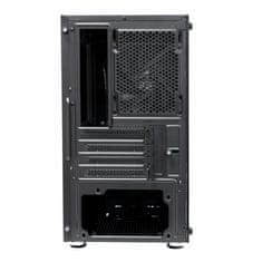 Evolveo M4/Micro ATX/Transpar./Črna