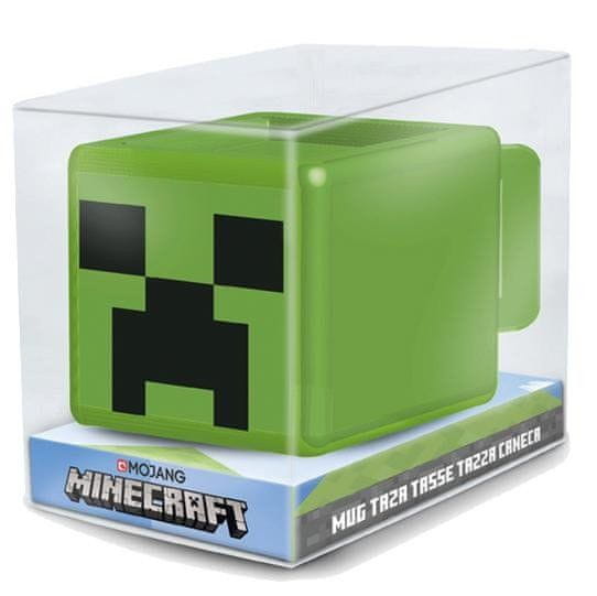 Stor Vrč Minecraft 3D - Creeper 440 ml