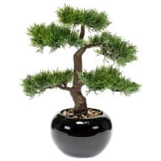 shumee Emerald Umetni bonsai cedra zelen 34 cm