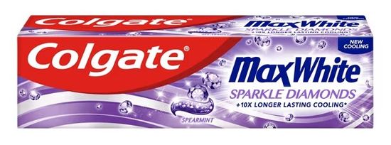 Colgate zobna pasta, Max White Sparkle Diamonds, 75 ml