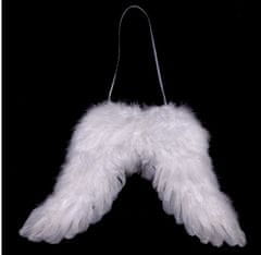 Autronic Angelska krila iz perja , Bela barva AK1907-WH