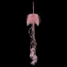 Autronic Angelska krila iz perja, barva roza, pakirano 12ks v polietilenski vrečki. Cena za 1 kom. AK6102-PINK