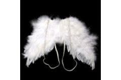 Autronic Angelska krila iz perja , Bela barva, pakirano 1 kos v polietilenski vrečki. Cena za 1 kom. AK6111-WH