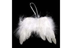 Autronic Angelska krila iz perja , Bela barva, pakirano 12ks v polietilenski vrečki. Cena za 1 kom. AK6109-WH