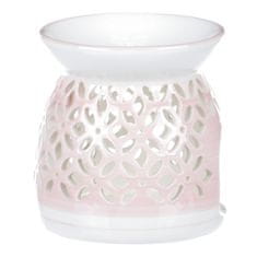 Autronic Aroma svetilka, porcelan. Roza barva. ARK3614 ROZA