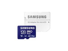 Samsung Pro Plus micro SDXC spominska kartica, 128 GB (MB-MD128SA/EU)