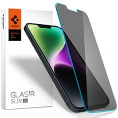 Spigen Slim HD Anti-Glare/Privacy zaščitno steklo, za iPhone 14/iPhone 13 Pro/iPhone 13