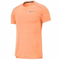 Nike Majice oranžna S Drifit Miler