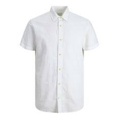 Jack&Jones Moška srajca JJESUMMER Slim Fit 12220136 White (Velikost XL)