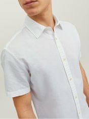 Jack&Jones Moška srajca JJESUMMER Slim Fit 12220136 White (Velikost XL)