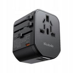 Mcdodo MCDODO POTOVALNI POLNILEC USB ADAPTER 20W EU US UK CP-3471