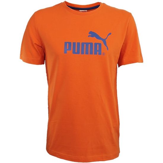 Puma Majice oranžna S Large NO1 Logo Tee