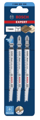 BOSCH Professional 3-delni komplet listov za vbodno žago T 308 B EXPERT ‘Wood 2-side clean’ (2608900550)