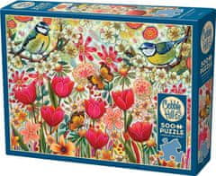 Cobble Hill Puzzle Pomladni klepet 500 kosov