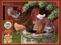 Cobble Hill Puzzle Chicken Thrive XL 275 kosov