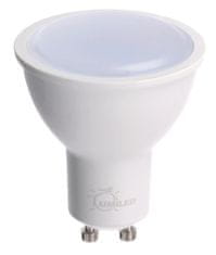 LUMILED 3x Stropna kvadratna halogenska svetilka AMAT-L 115mm + 3x LED žarnica GU10 6W = 60W 580lm 3000K Toplo bela