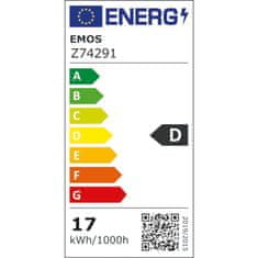 Emos LED žarnica Filament A67 17W E27 NW