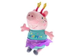 Mikro Trading PEPPA PIG Happy Party 31 cm pliš s trakcem za glavo