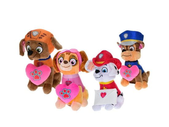 Mikro Trading PAW PATROL s srcem 19 cm sedeč