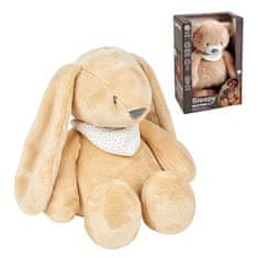 Nattou Sleepy Bunny Pale Brown 0m+ Plišasta glasbena uspavanka s svetlobo in senzorjem za jok 4v1