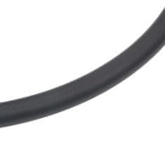 Vidaxl Hibridna zračna cev črna 2 m guma in PVC