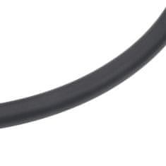 Vidaxl Hibridna zračna cev črna 5 m guma in PVC