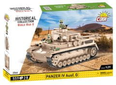 Cobi 2546 II. svetovna vojna Panzer IV Ausf G DAK, 559 k, 2 f