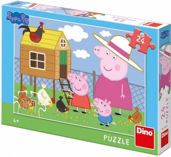 Dino Sestavljanka PEPPA PIG: piščanci 24 kosov