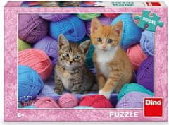 Dino Puzzle Kittens 300 XL