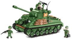 Cobi M4A3E8 Sherman Easy Eight iz druge svetovne vojne, 745 kock, 3 figure