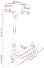 Street Surfing Torpedo skuter za prosti slog Flame