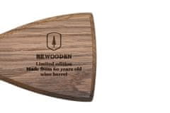 BeWooden Lesena metuljček Belo vino Priklon ti, moška rjava univerzalna