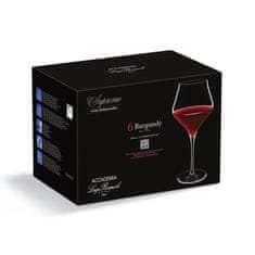 Luigi Bormioli Supremo kelihi Burgundy 650ml / set 6 kos / kristalno steklo