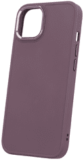 Onasi Satin ovitek za iPhone 12 / 12 Pro, silikonski, vijoličen