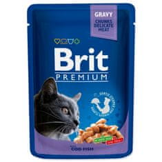 Brit Kapsička BRIT Premium Cat Cod Fish 100 g