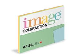 Image Slika Pisarniški papir Coloraction, A4/80g, Mix, odsevni, 5x20, mix - 100