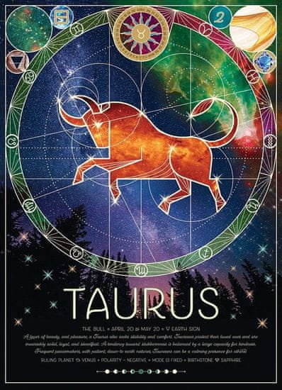 Cobble Hill Puzzle Zodiac sign: Taurus 500 kosov