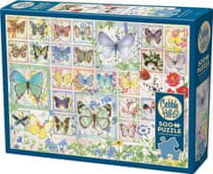 Cobble Hill Puzzle Butterfly ploščice 500 kosov