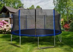 Aga SPORT FIT Trampolin 460 cm Modra + zaščitna mreža