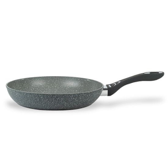 Cookstone ponev 30cm / 1 ročaj / indukcija / aluminij, kamnita prevleka